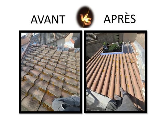 Nettoyage de tuiles Nettoyage de tuiles